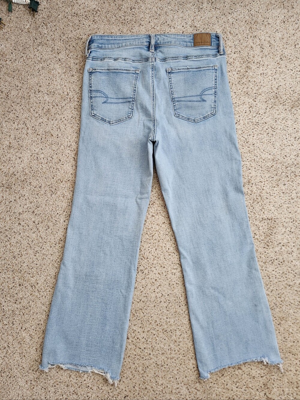 American Eagle Kick Boot Cropped Jeans - Picture 8 of 10
